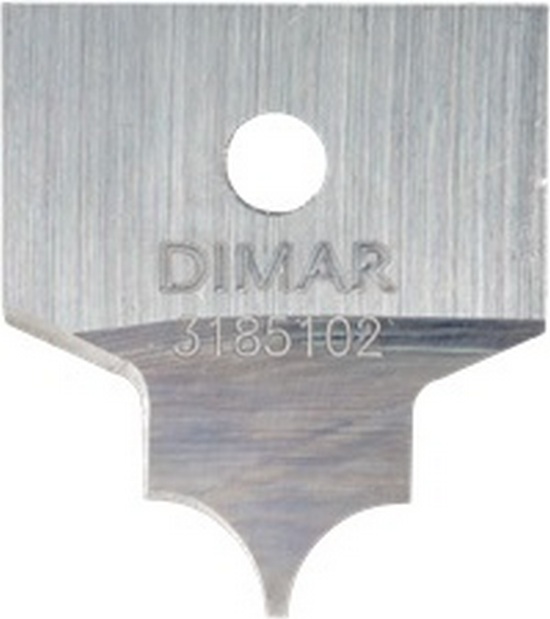 

Нож для фрезы Dimar (Димар) 3185104 острый угол ФАСАД R8 B15 пятка 0, 3185104
