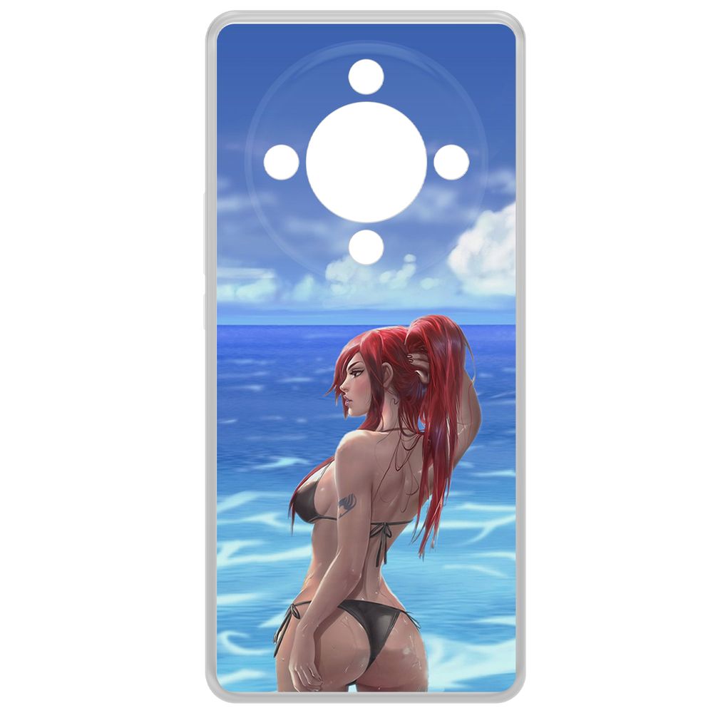 

Чехол-накладка Krutoff Clear Case Купальник женский для Honor X9b, Прозрачный