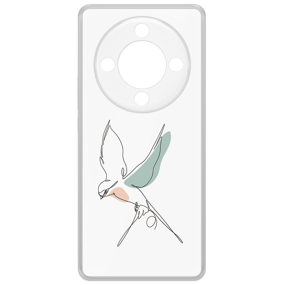 

Чехол-накладка Krutoff Clear Case Полет для Honor X9b, Прозрачный