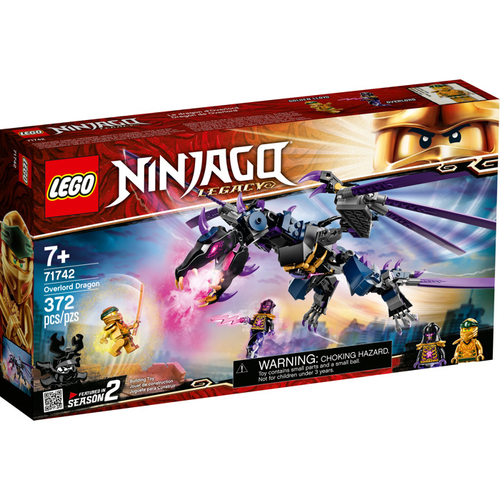 Конструктор LEGO NINJAGO 71742 Дракон Оверлорда (Overlord Dragon) 372 деталей конструктор lego ninjago легендарный дракон ллойда 71766
