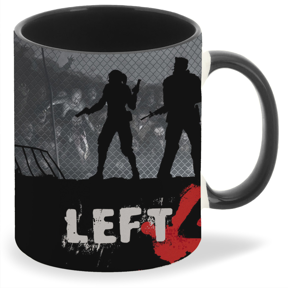 

Кружка CoolPodarok Left 4 dead Силуэты, Left 4 dead Силуэты