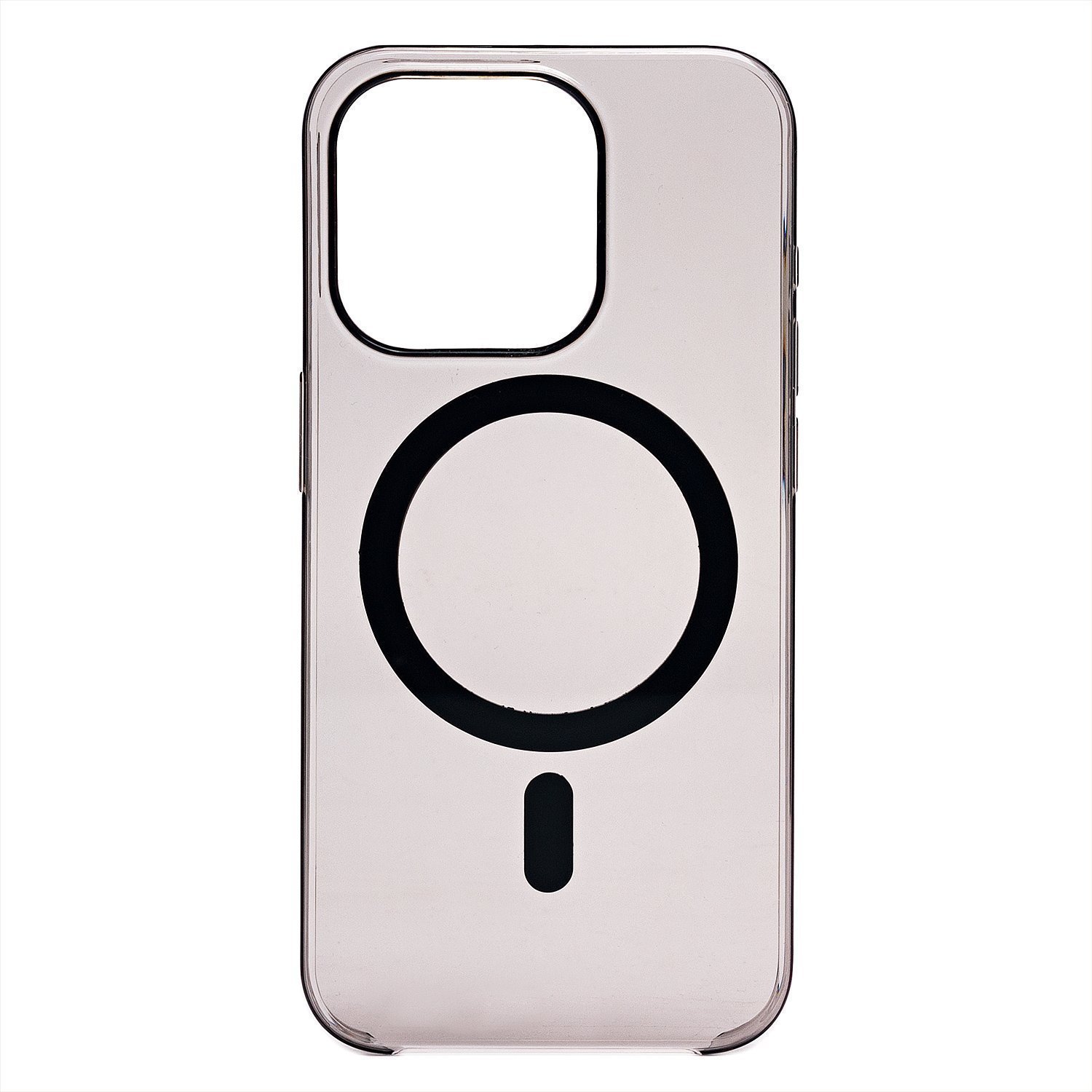 

Чехол для iPhone 15 Pro пластиковый MagSafe 4 <черный>