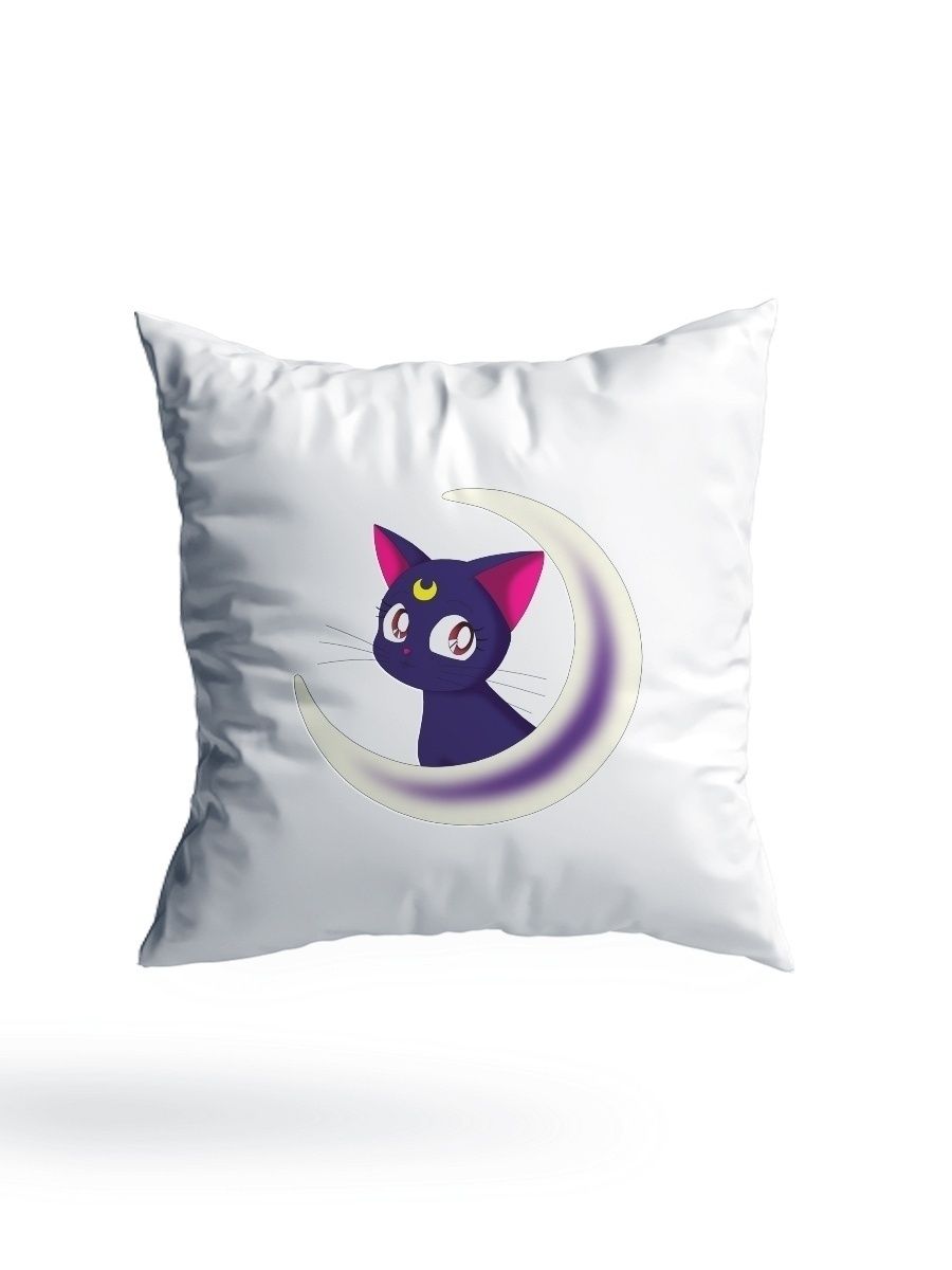 

Подушка СувенирShop Аниме "Сейлор Мун/Sailor Moon/Луна" 35x35, Белый, PL-ANSEL1-W/35S