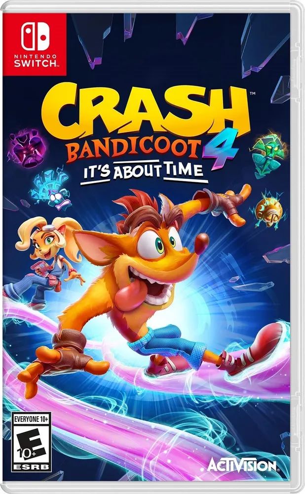 Nintendo Switch Crash Bandicoot 4: Это Вопрос Времени (русские субтитры)