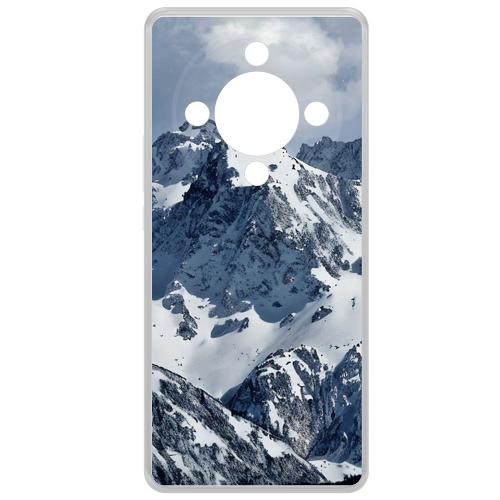 

Чехол-накладка Krutoff Clear Case Горы для Honor X9b, Прозрачный