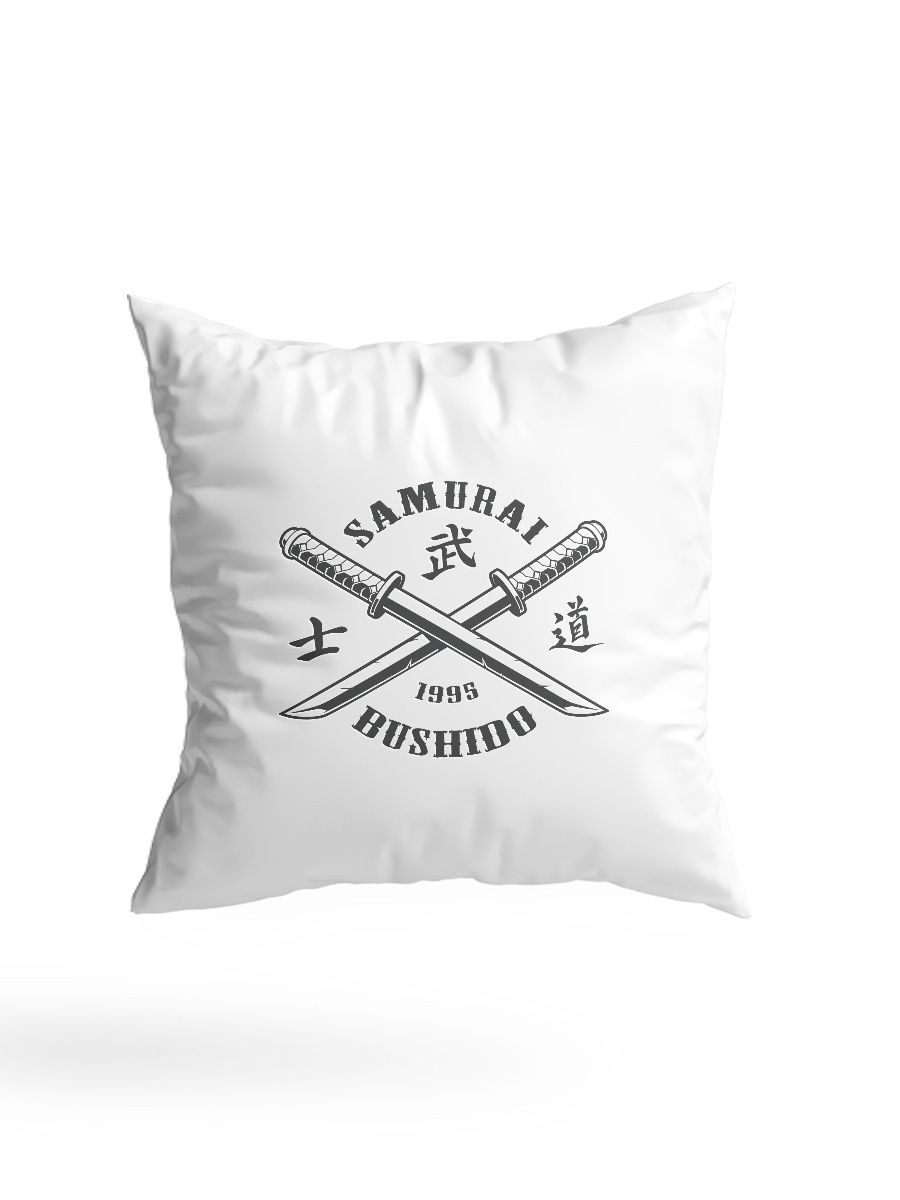 

Подушка СувенирShop Самурай "Samurai Bushido" 35x35, Белый, PL-TRYAK1-W/35S