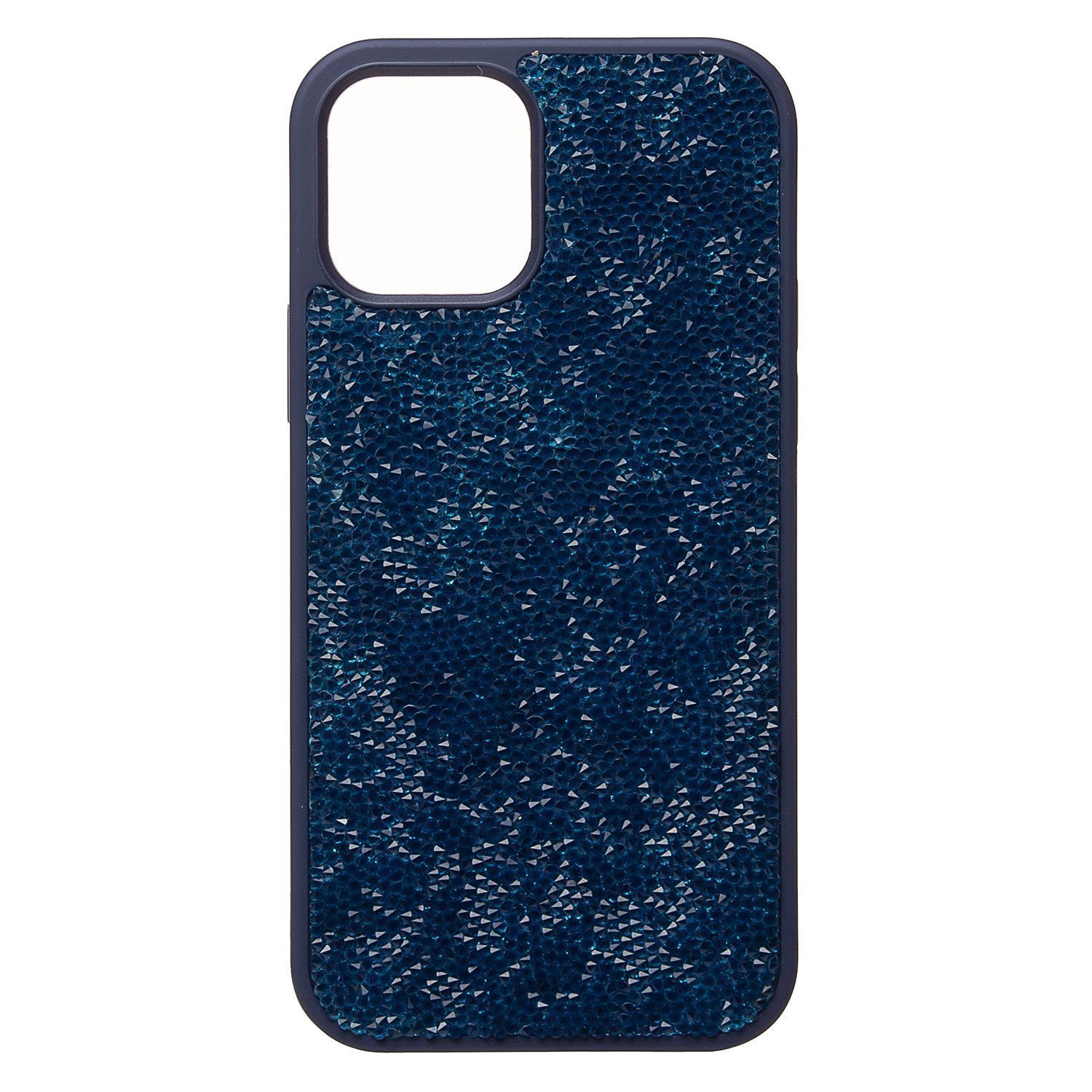 

Чехол для iPhone 12, iPhone 12 Pro пластиковый Posh Shine <синий>