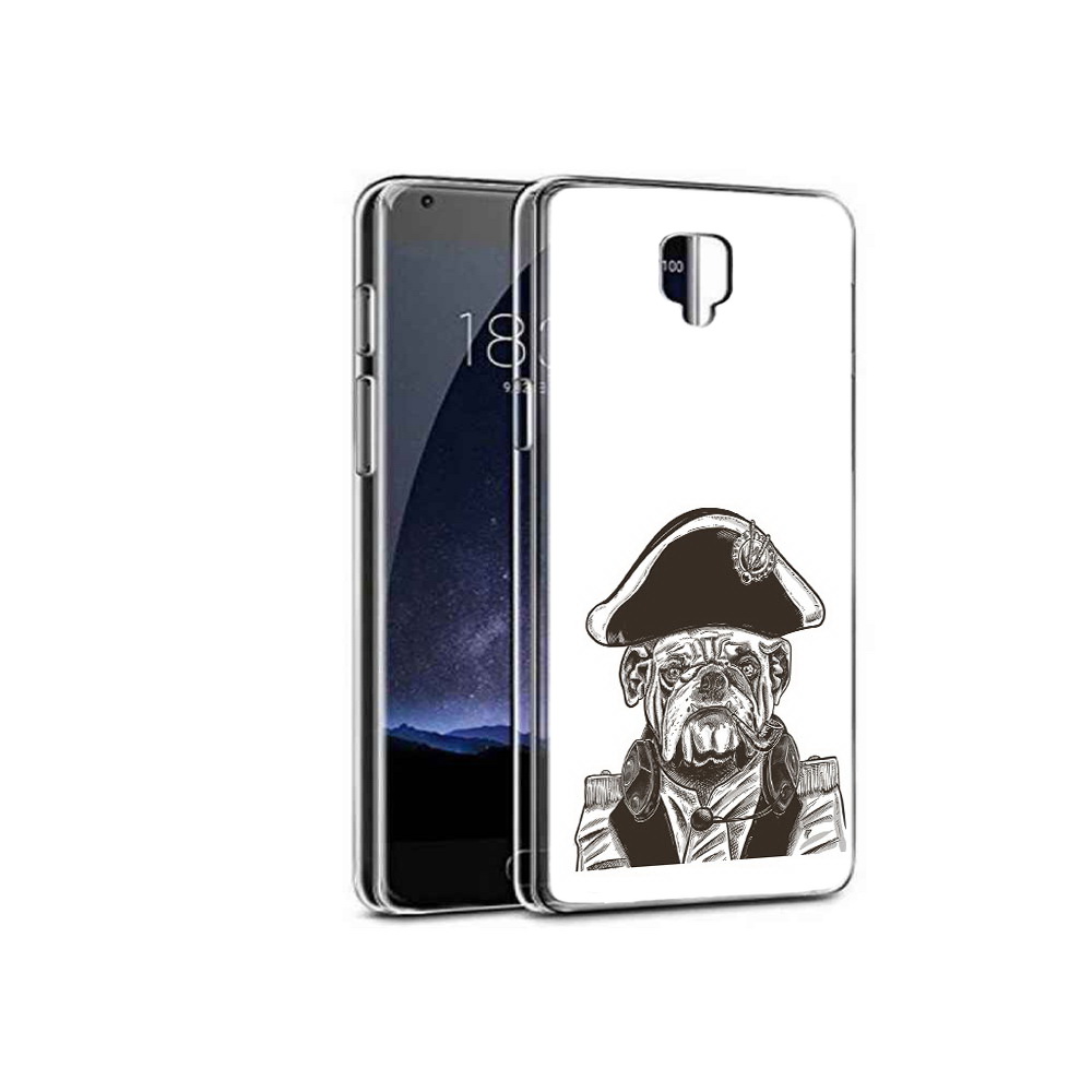 

Чехол MyPads Tocco для OnePlus 3 мопс генерал (PT47261.124.483), Прозрачный, Tocco