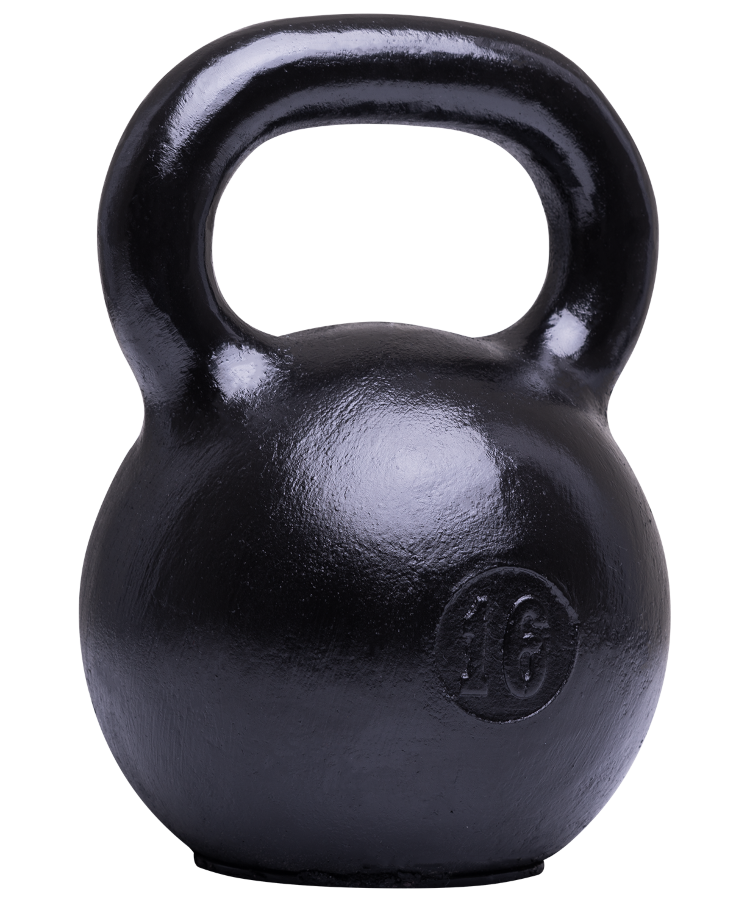 

Гиря чугунная TITAN 16 кг, Черный