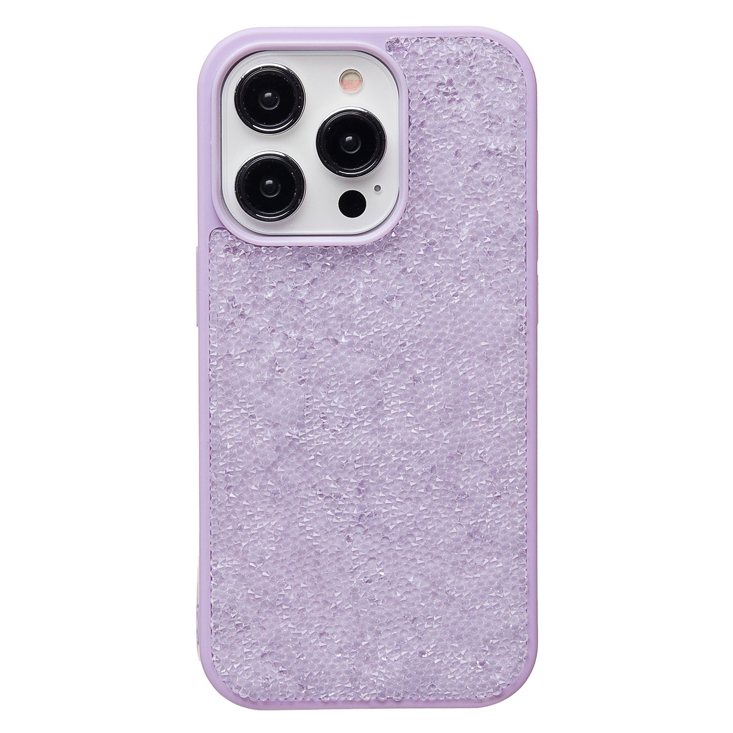 

Чехол для iPhone 14 Pro пластиковый Posh Shine <фиолетовый>