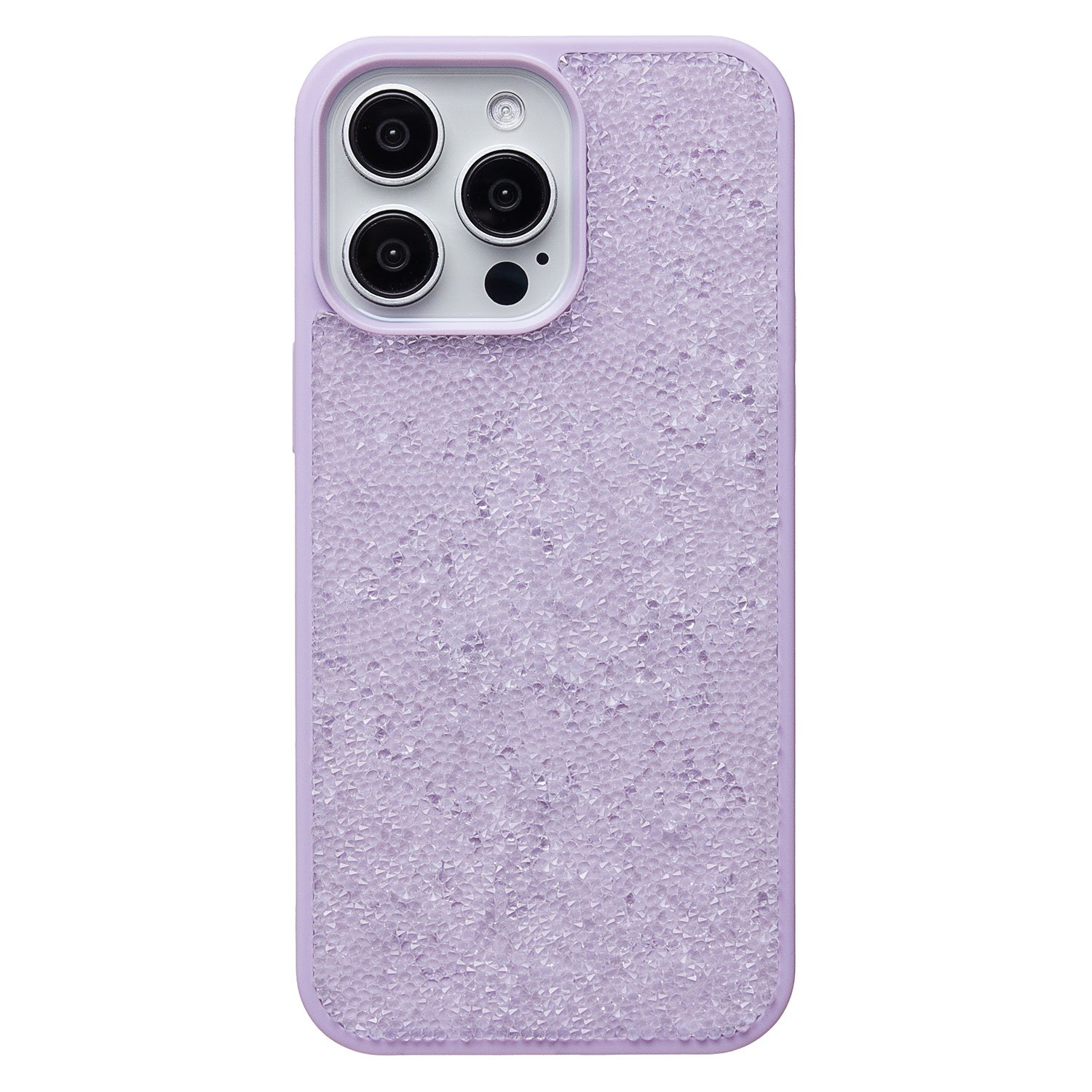 

Чехол для iPhone 15 Pro Max пластиковый Posh Shine <фиолетовый>