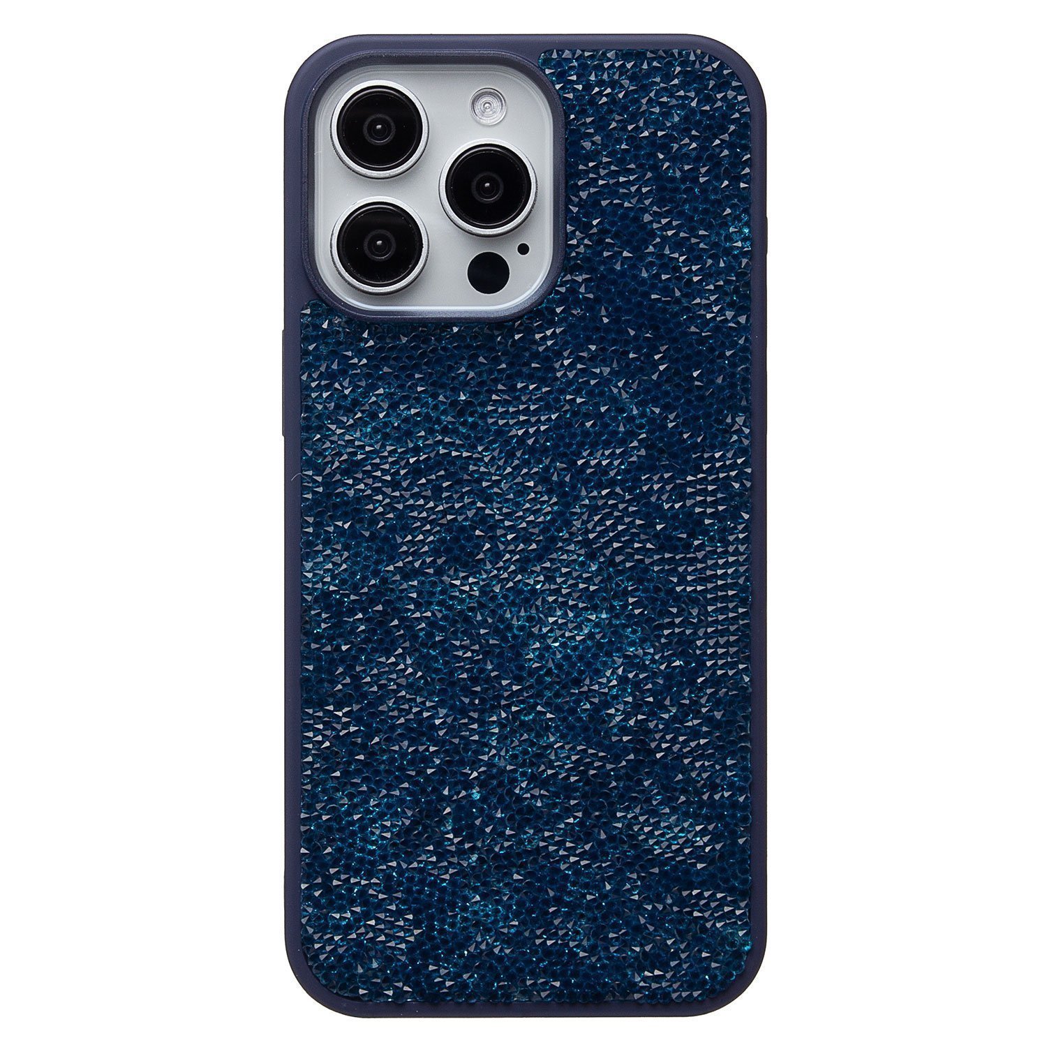 

Чехол для iPhone 15 Pro Max пластиковый Posh Shine <синий>