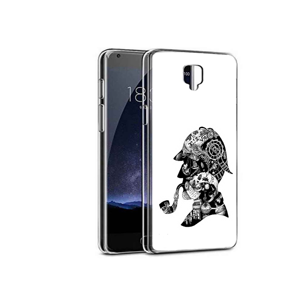 

Чехол MyPads Tocco для OnePlus 3 мужчина с трубкой абстракция (PT47261.124.488), Прозрачный, Tocco