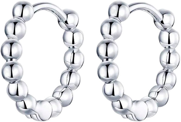 

Серьги конго из серебра bamoer SCE807-A, SCE807-A