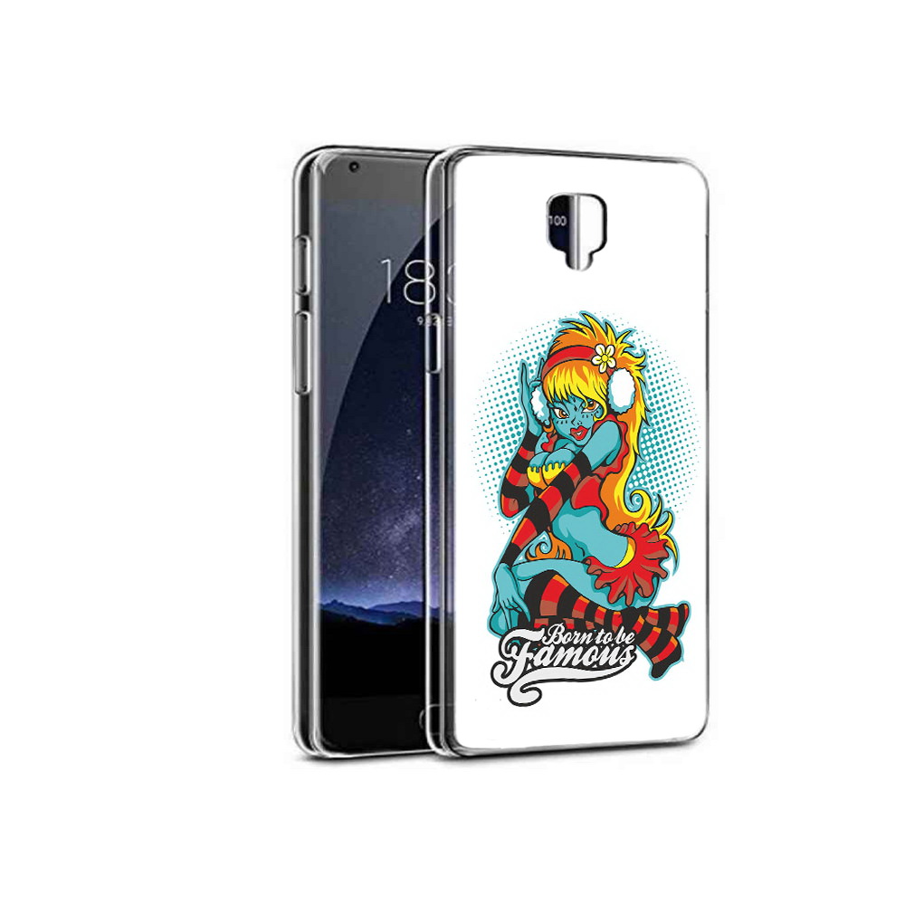 

Чехол MyPads Tocco для OnePlus 3 нарисованная девушка в наушниках (PT47261.124.498), Прозрачный, Tocco