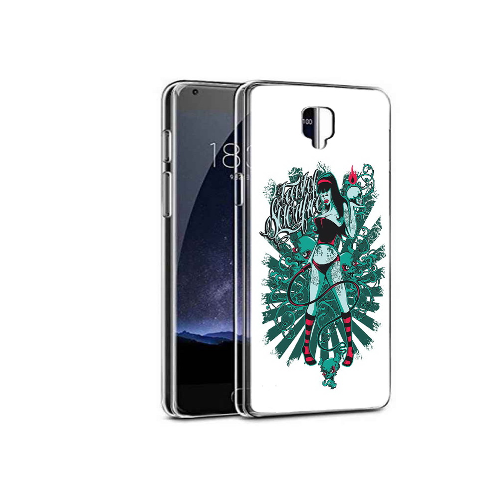 

Чехол MyPads Tocco для OnePlus 3 нарисованная девушка в татуировках (PT47261.124.499), Прозрачный, Tocco