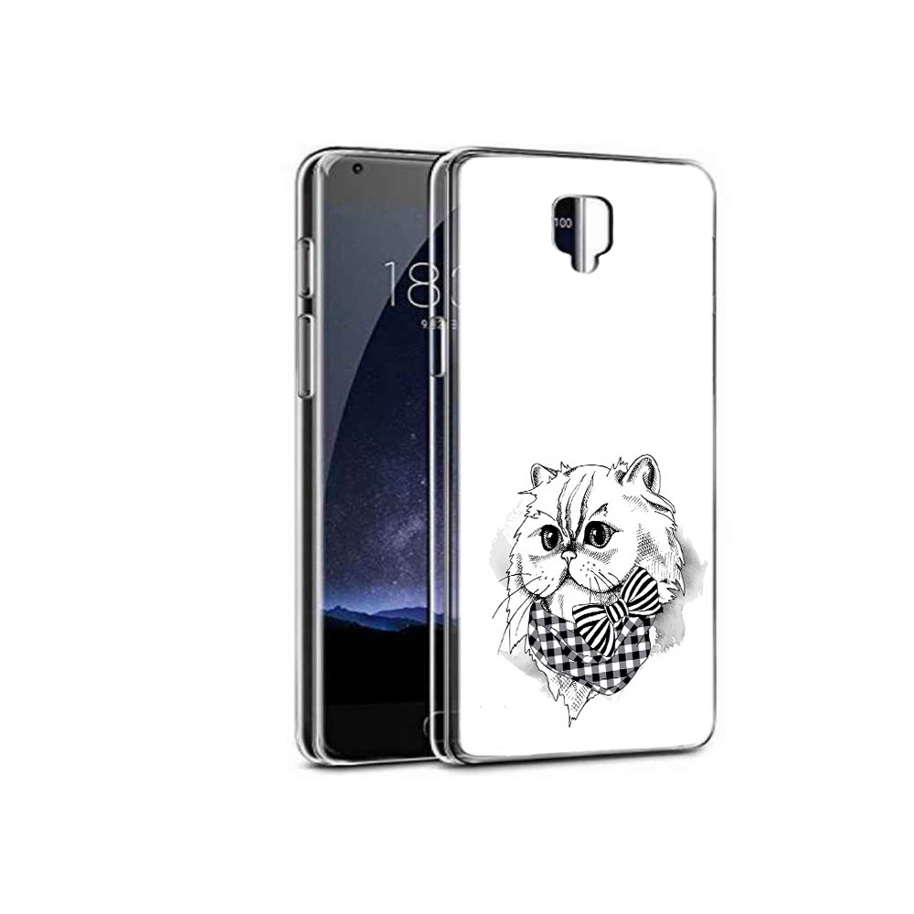 

Чехол MyPads Tocco для OnePlus 3 нарисованная красивая кошечка (PT47261.124.503), Прозрачный, Tocco