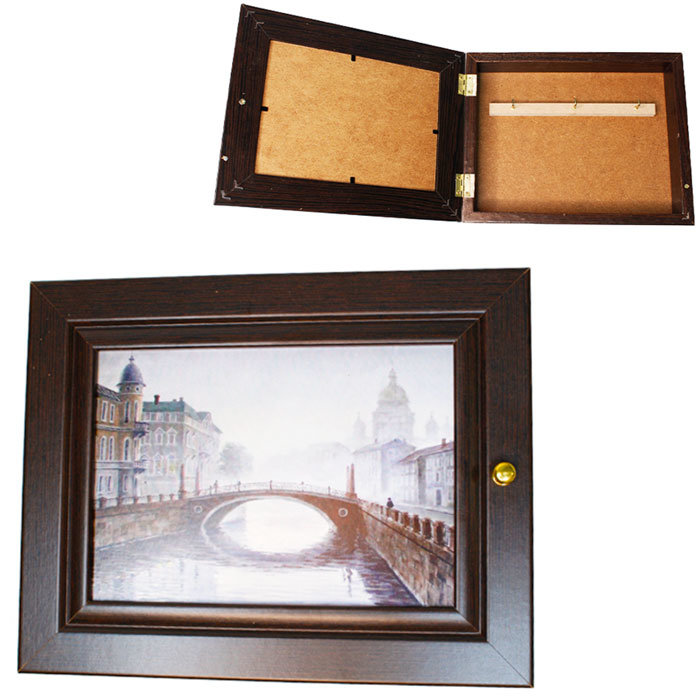 

Ключница Туманный Петербург 19x4,5x24 см