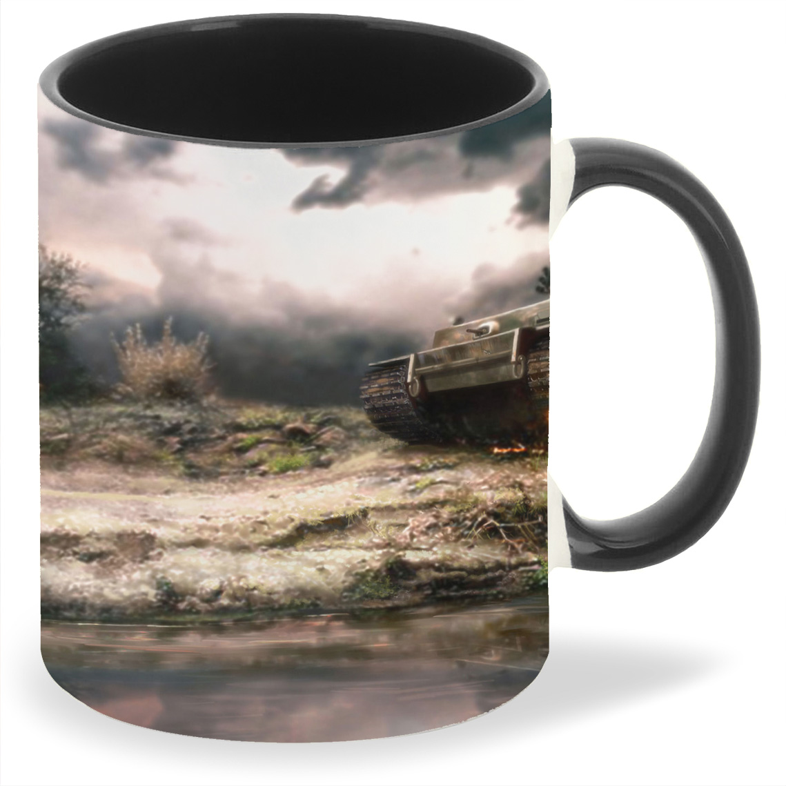 

Кружка CoolPodarok men of war Горящий танк на берегу, men of war Горящий танк на берегу