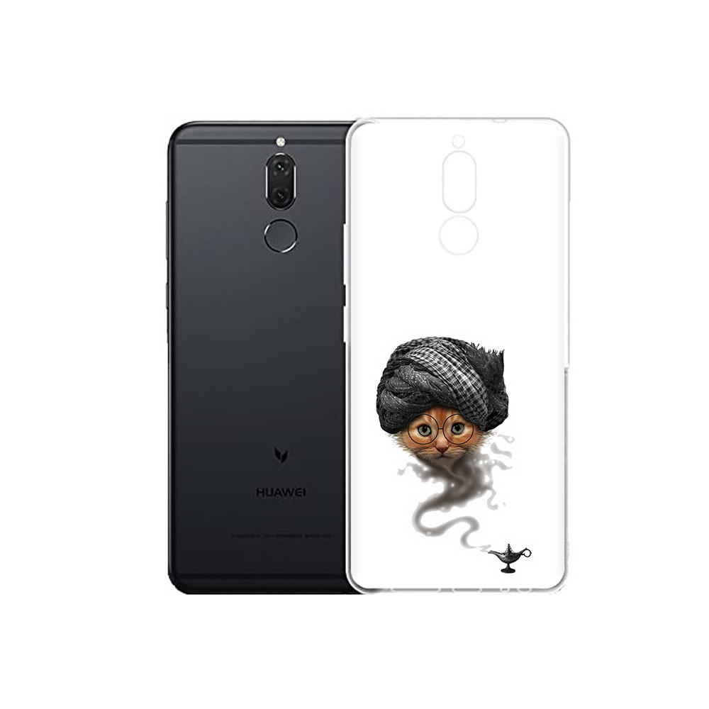 

Чехол MyPads Tocco для Huawei Nova 2i кот джин (PT92543.64.398), Прозрачный, Tocco