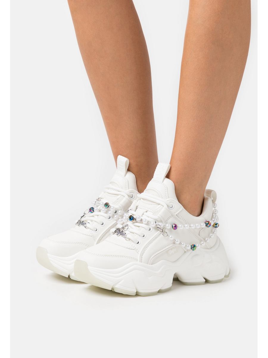 

Кроссовки женские Buffalo BU311A0S2 белые 37 EU, Белый, BU311A0S2