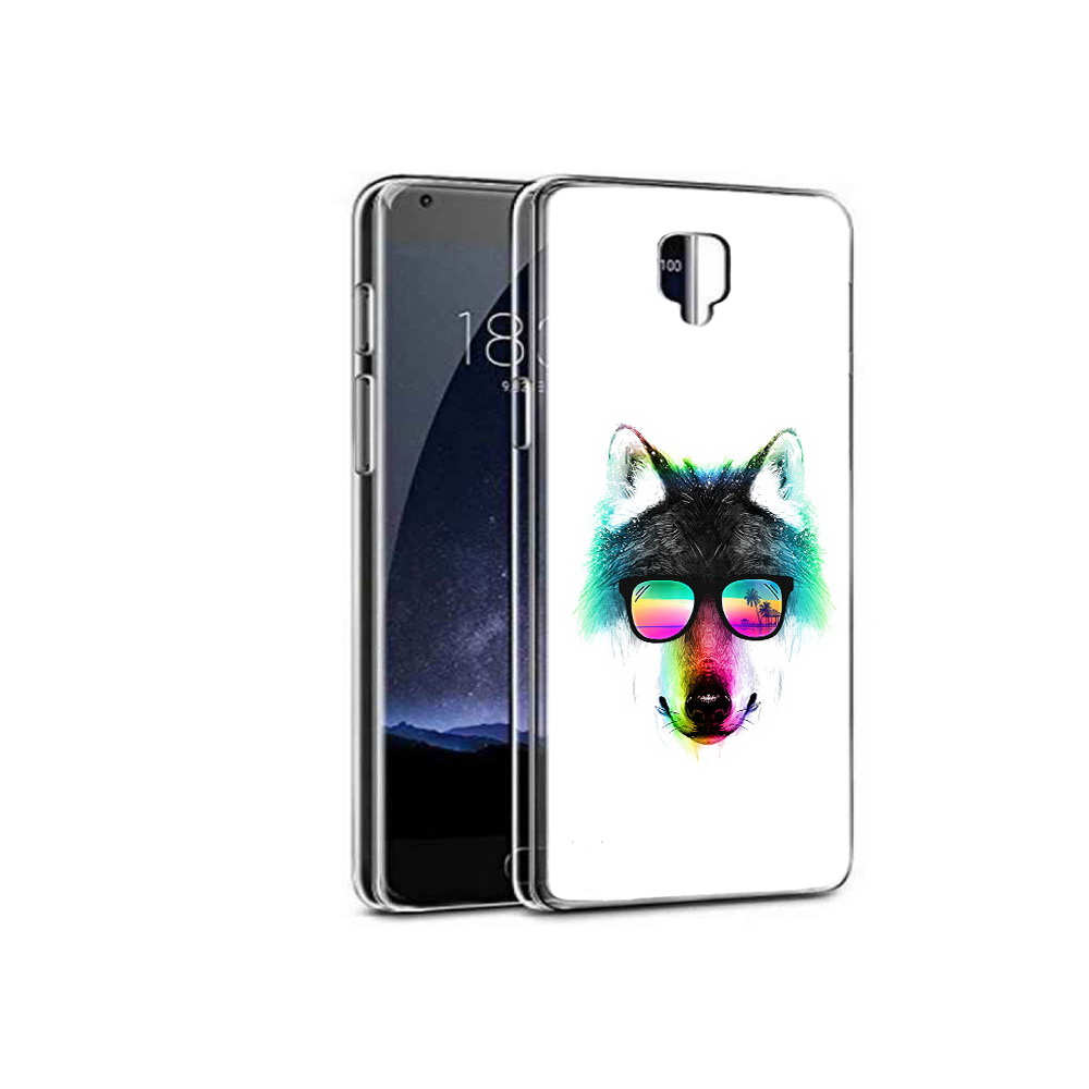 

Чехол MyPads Tocco для OnePlus 3 радужный волк (PT47261.124.567), Прозрачный, Tocco