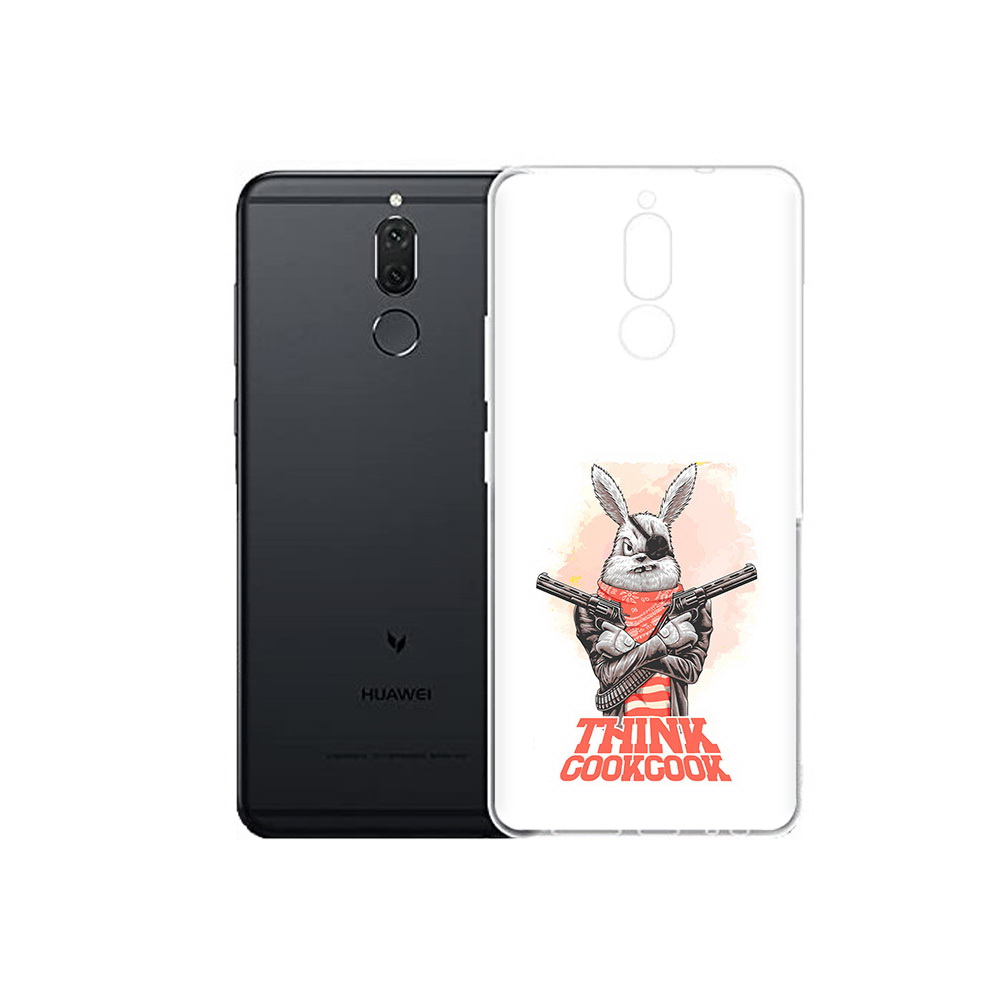 

Чехол MyPads Tocco для Huawei Nova 2i кролик пират (PT92543.64.419), Прозрачный, Tocco