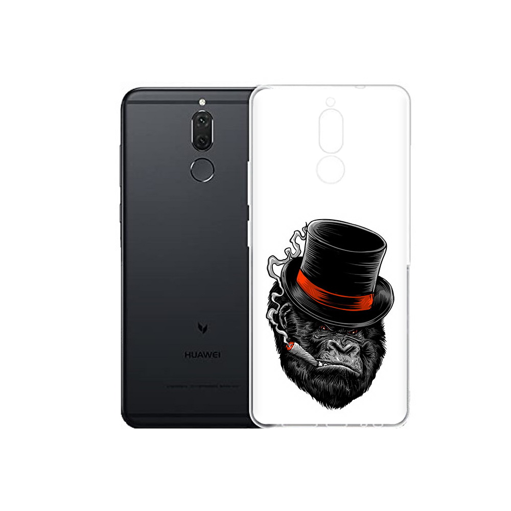 

Чехол MyPads Tocco для Huawei Nova 2i дизайнерская горилла (PT92543.64.431), Прозрачный, Tocco