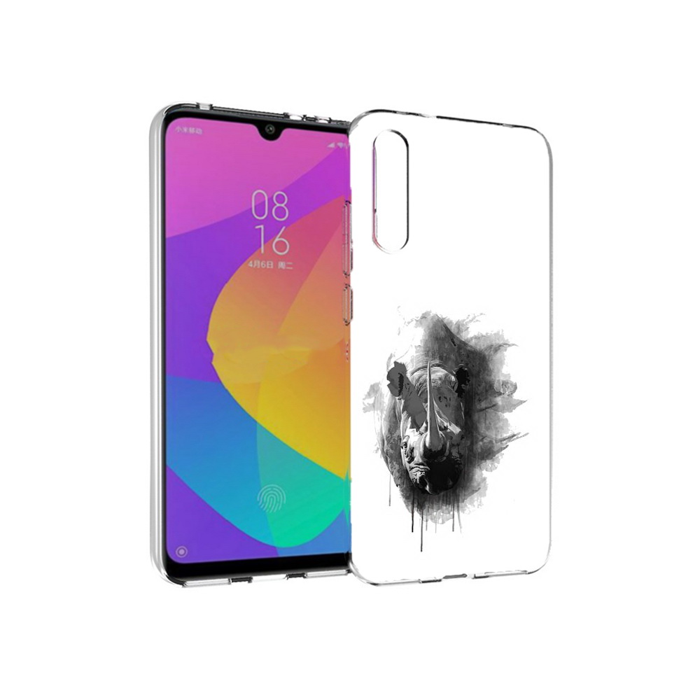

Чехол MyPads Tocco для Xiaomi Mi CC9e носорог (PT134188.271.523), Прозрачный, Tocco