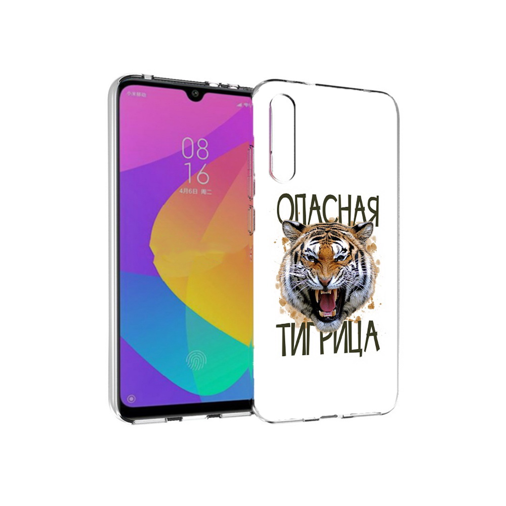 

Чехол MyPads Tocco для Xiaomi Mi CC9e опасная тигрица (PT134188.271.527), Прозрачный, Tocco