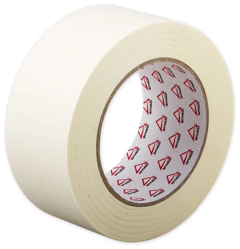 

Скотч малярный 50 мм. x 50 м. толщина 130 мкм. на бумажной основе ARNEZI R8030306