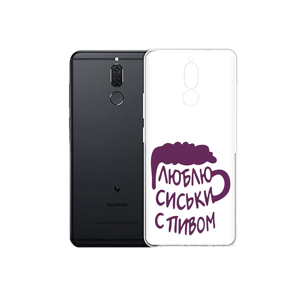 

Чехол MyPads Tocco для Huawei Nova 2i люблю пить кружка (PT92543.64.453), Прозрачный, Tocco