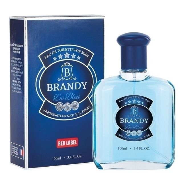 Туалетная вода мужская Red Label De Blue Brandy 100 мл 299₽