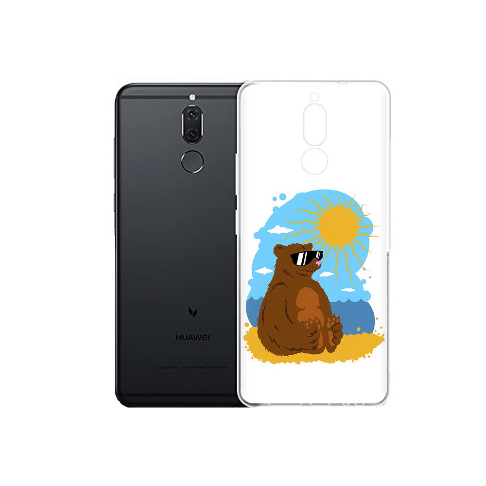 

Чехол MyPads Tocco для Huawei Nova 2i медведь на чиле (PT92543.64.468), Прозрачный, Tocco