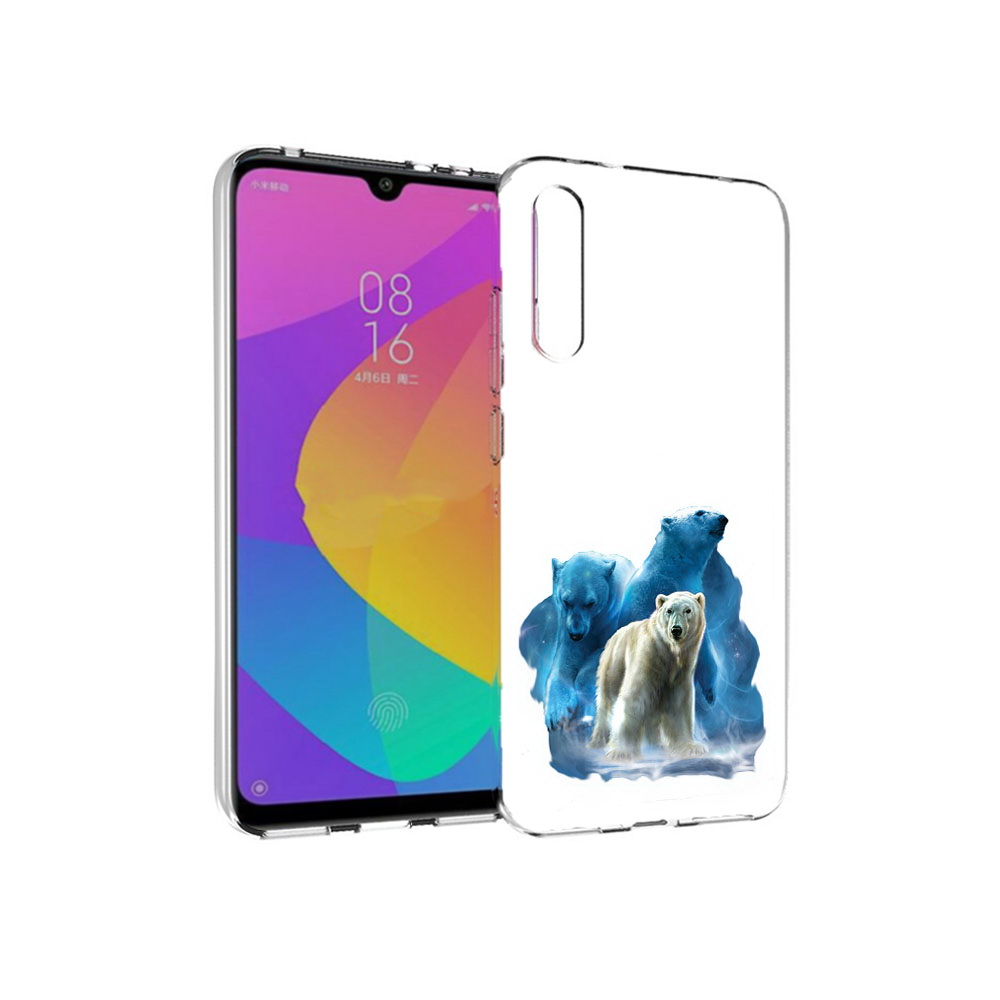 

Чехол MyPads Tocco для Xiaomi Mi CC9e полярный медведь (PT134188.271.549), Прозрачный, Tocco
