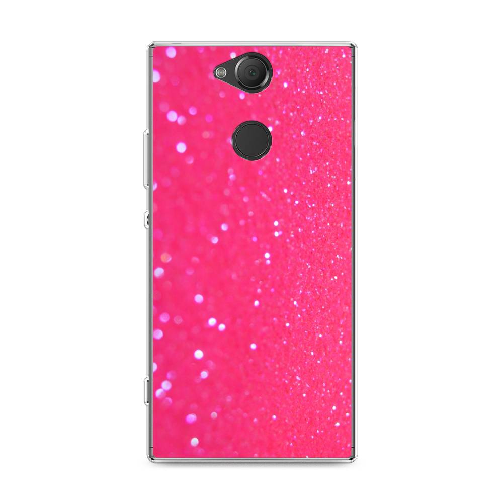 

Чехол Awog "Малиновые блестки рисунок" для Sony Xperia XA2 Plus