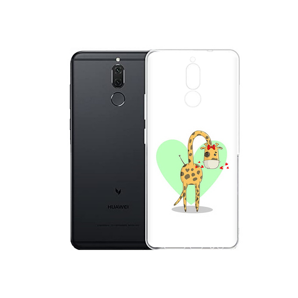 

Чехол MyPads Tocco для Huawei Nova 2i Влюбленный жираф 14 февраля (PT92543.64.47), Прозрачный, Tocco