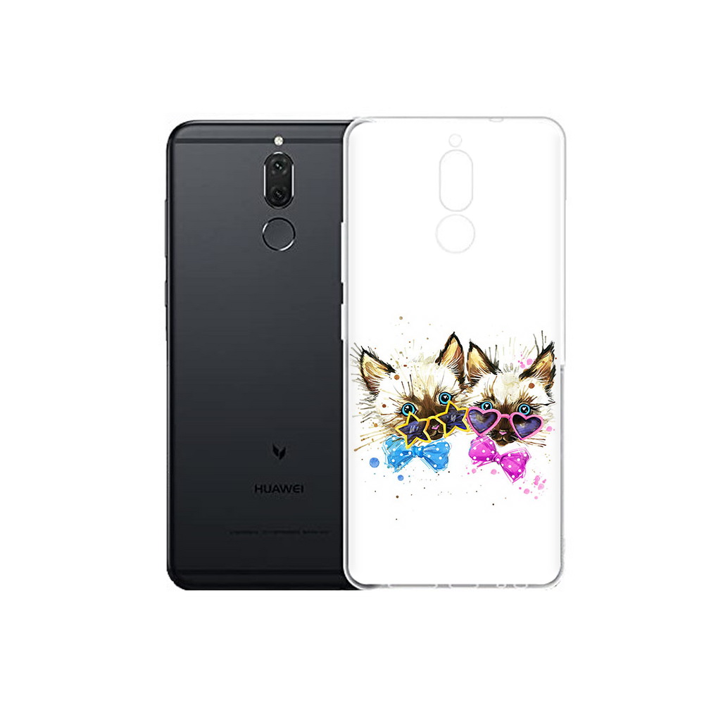 Чехол MyPads Tocco для Huawei Nova 2i милые котята (PT92543.64.474)