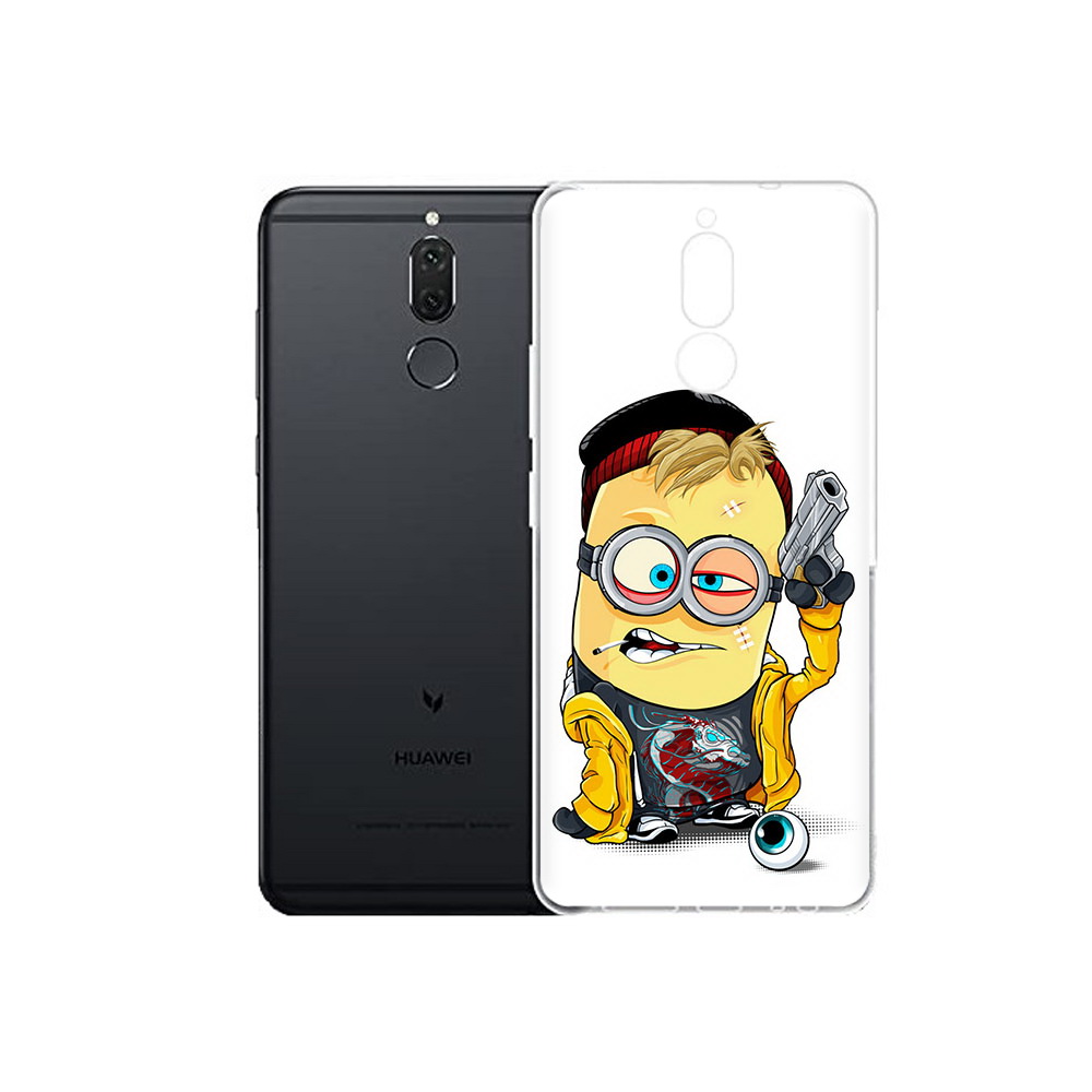 

Чехол MyPads Tocco для Huawei Nova 2i миньон бандит (PT92543.64.475), Прозрачный, Tocco