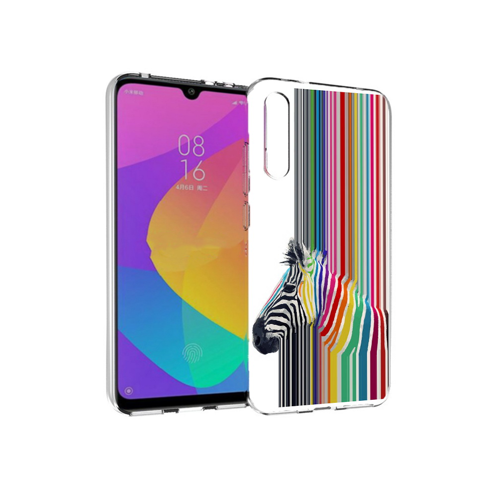 

Чехол MyPads Tocco для Xiaomi Mi CC9e радужная зебра (PT134188.271.565), Прозрачный, Tocco