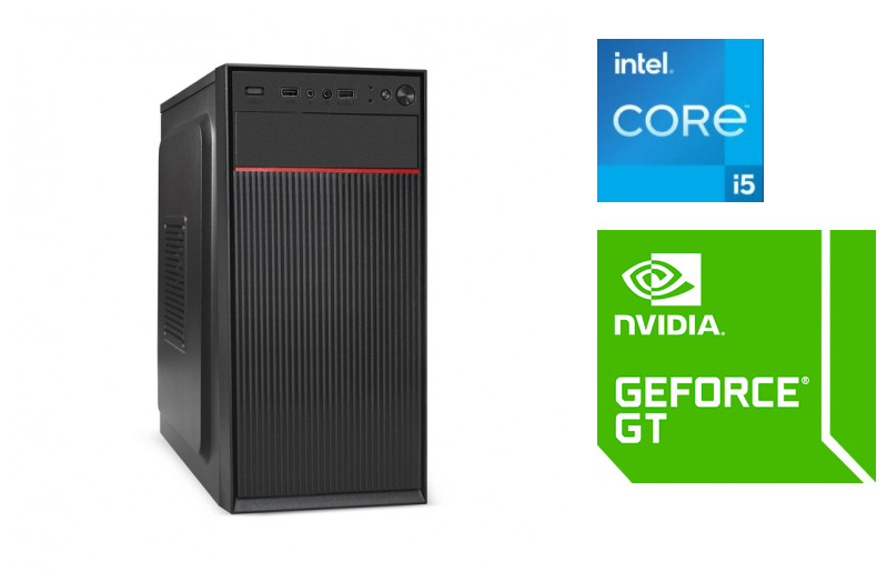 Системный блок TopComp MG 51975124 Core i5 12400F/GT 1030/SSD 480GB/HDD 1TB/RAM 16GB