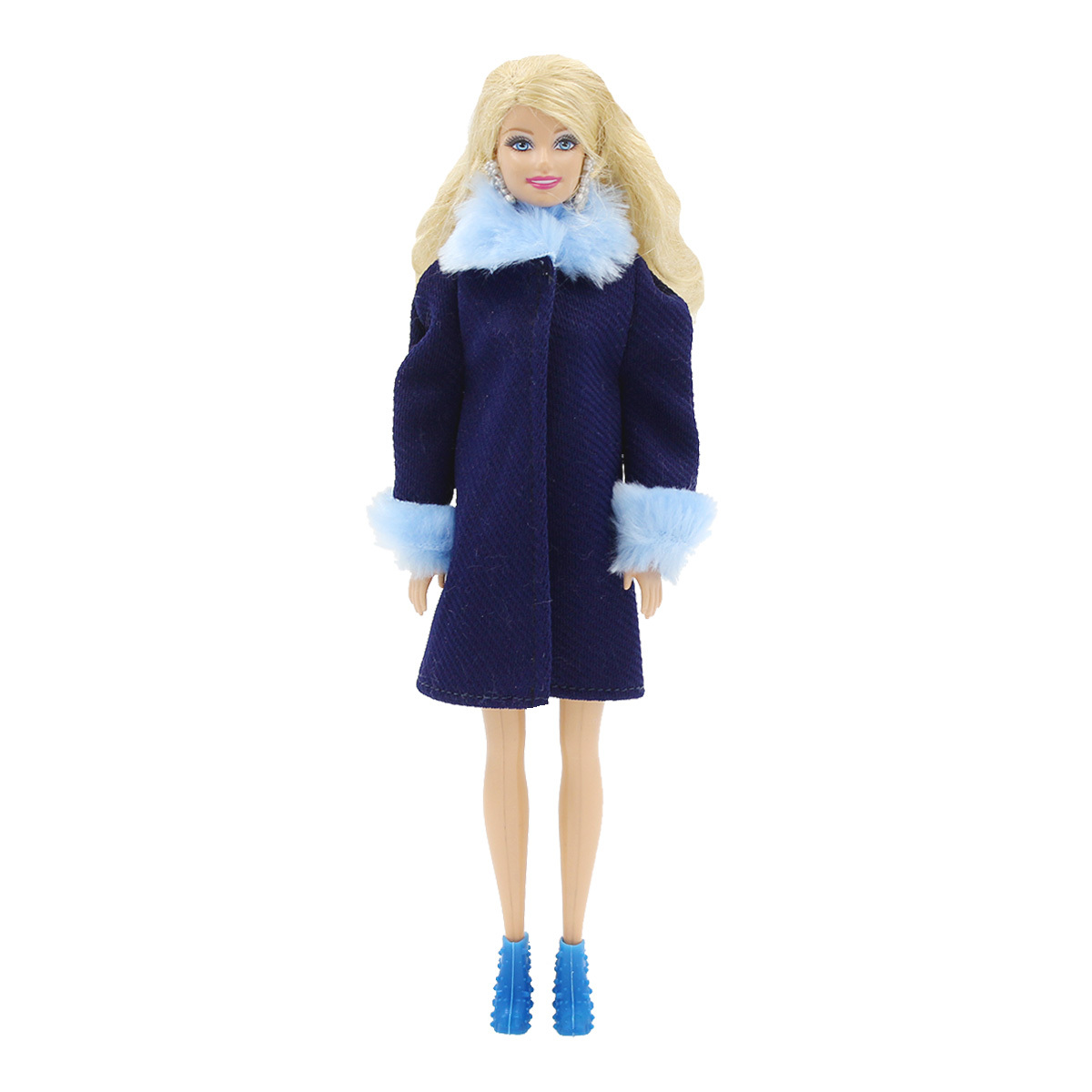 Пальто Dolls Accessories для Барби и для кукол 29 см Индиго tukitu комплект одежды для кукол весна осень пальто водолазка джинсы берет 40 см