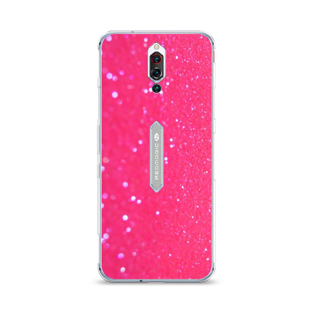 

Чехол Awog "Малиновые блестки рисунок" для ZTE Red Magic 5S