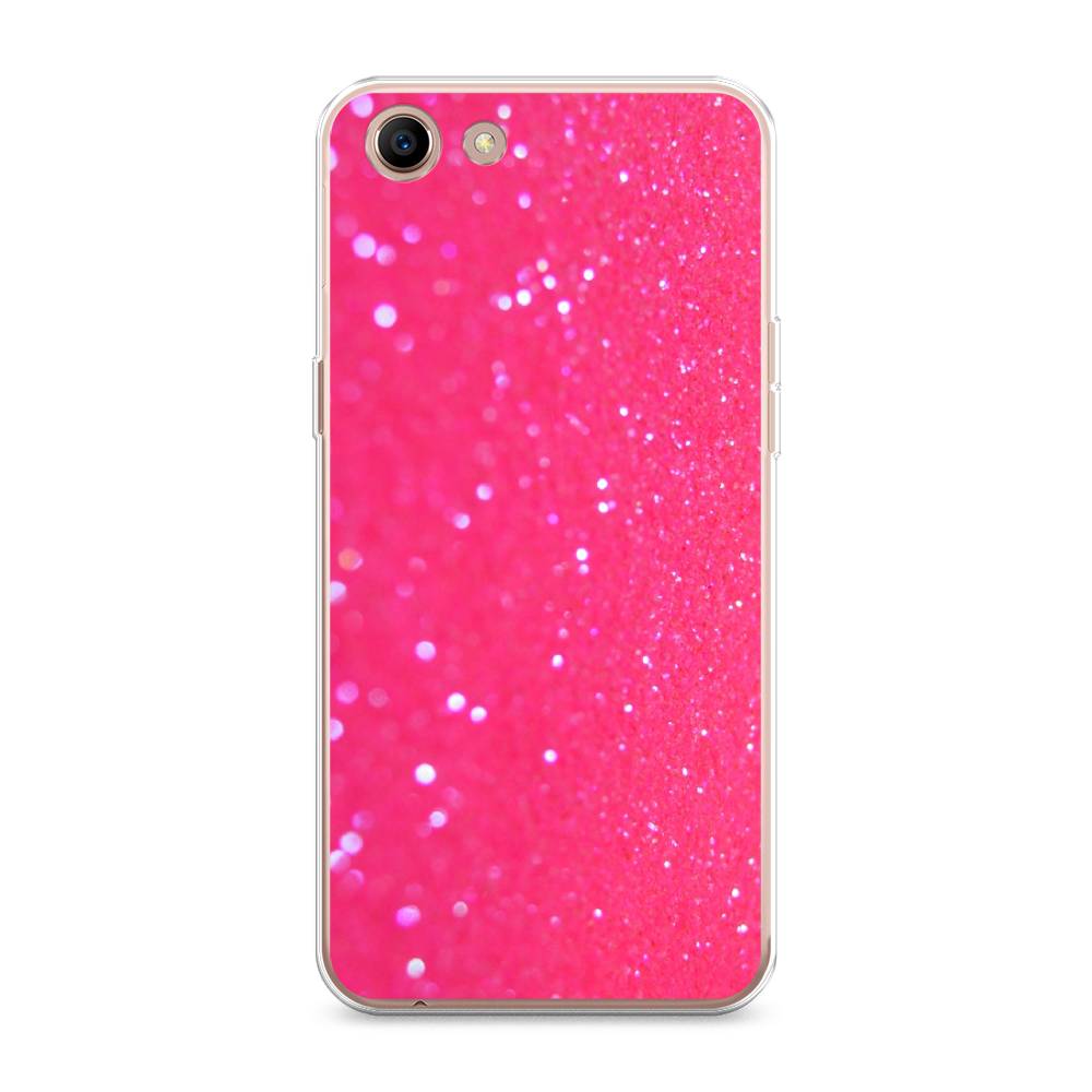 

Чехол Awog "Малиновые блестки рисунок" для Oppo A83