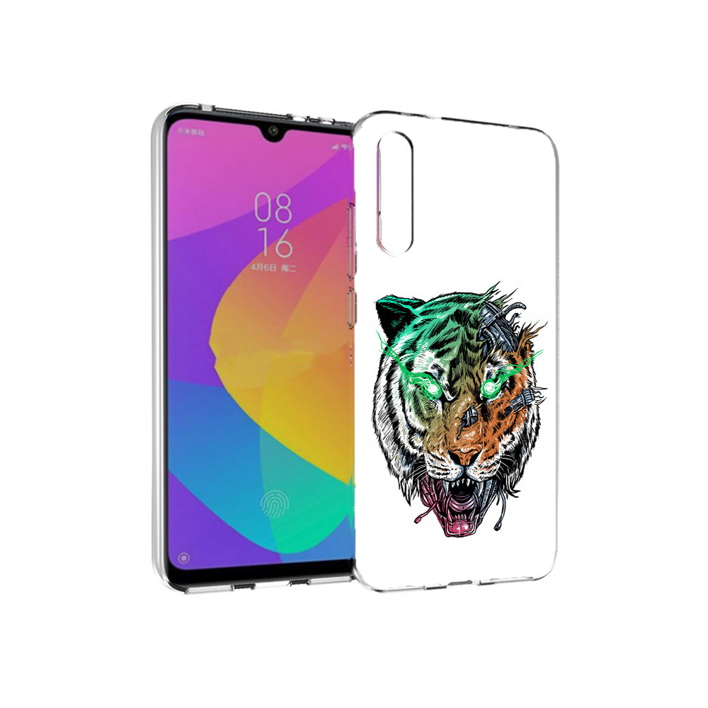 

Чехол MyPads Tocco для Xiaomi Mi CC9e робо-тигр (PT134188.271.584), Прозрачный, Tocco