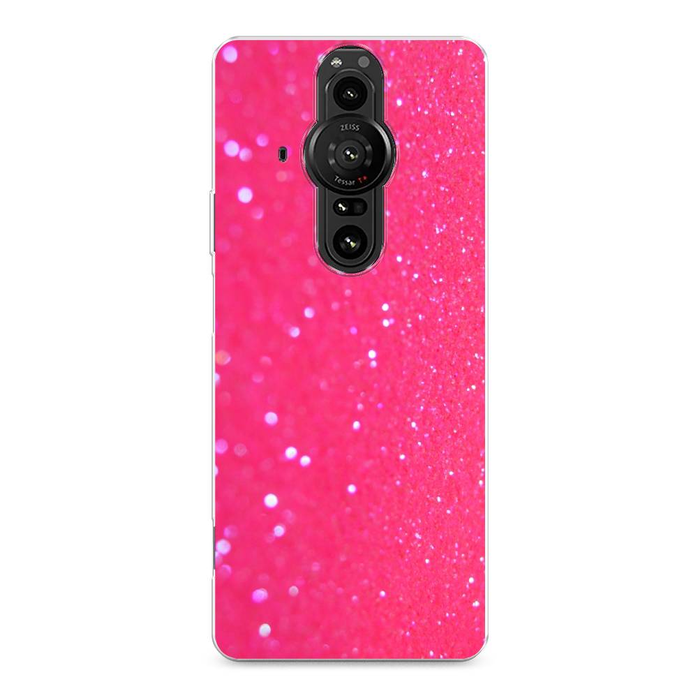 

Чехол Awog "Малиновые блестки рисунок" для Sony Xperia Pro-I