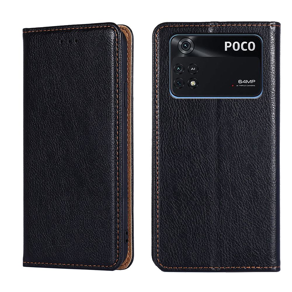 

Чехол MyPads для Poco M4 Pro черный (259655)