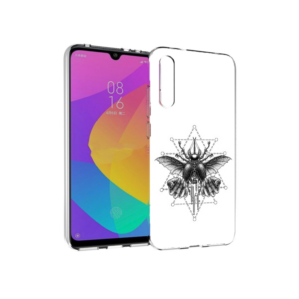 

Чехол MyPads Tocco для Xiaomi Mi CC9e скарабей (PT134188.271.601), Прозрачный, Tocco