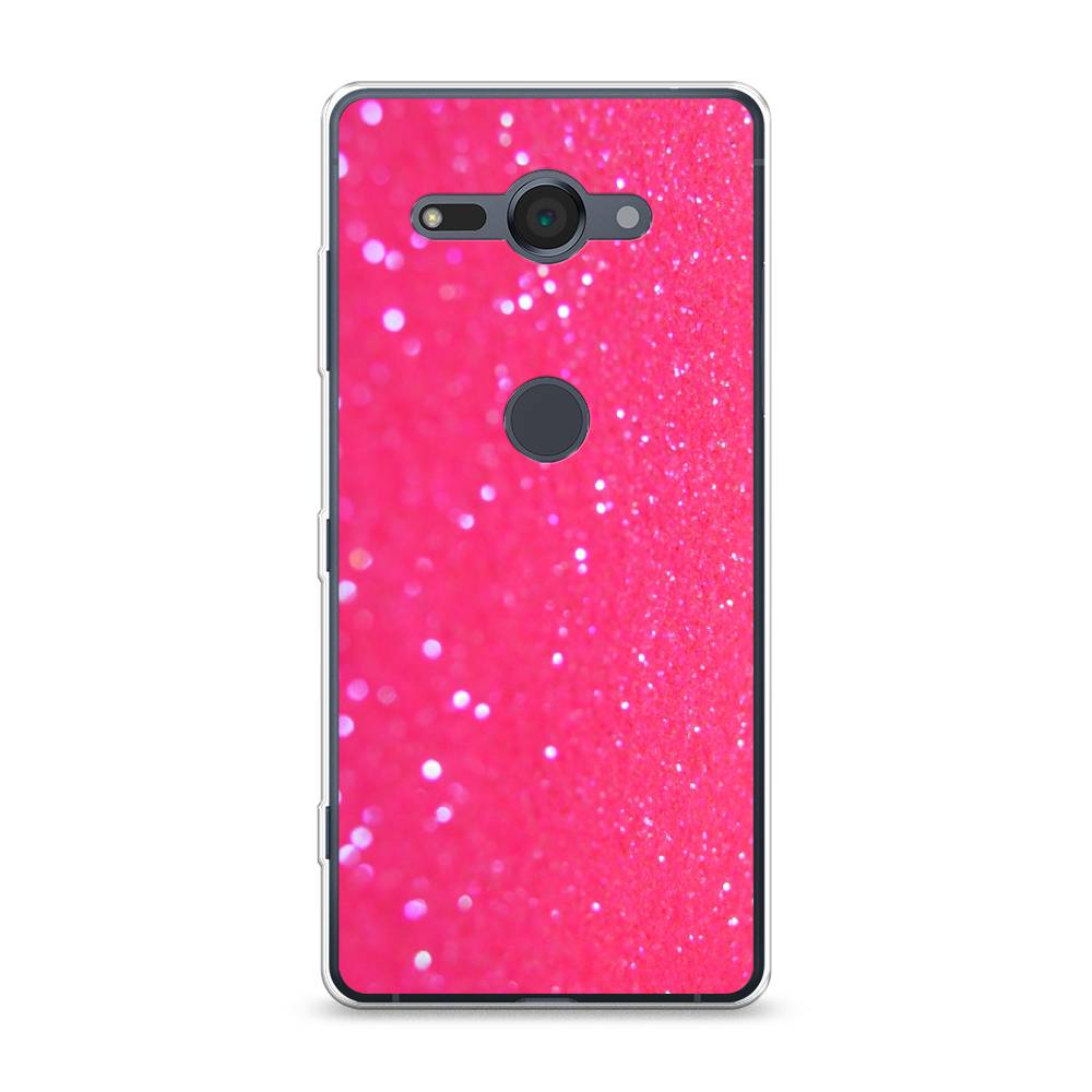 

Чехол Awog "Малиновые блестки рисунок" для Sony Xperia XZ2 compact