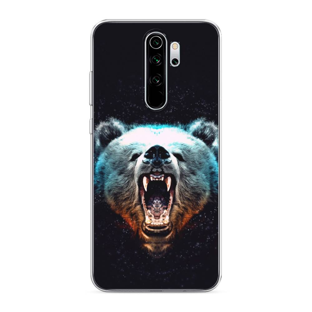 фото Чехол awog "медведь" для xiaomi redmi note 8 pro